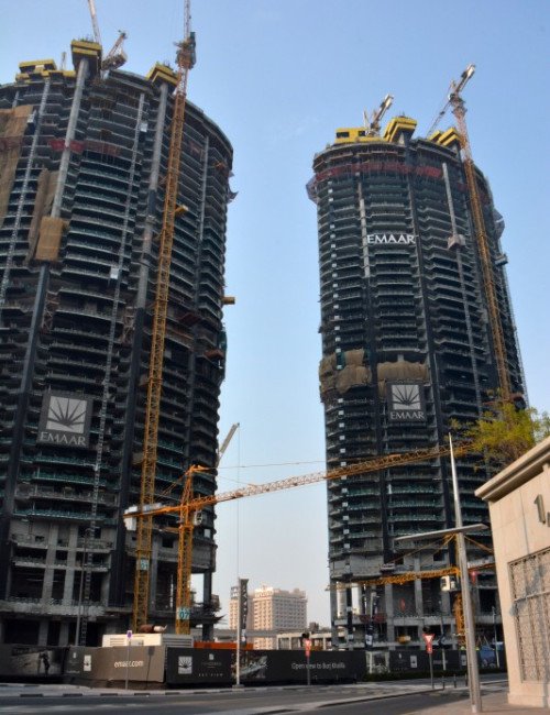 Emaar Downtown Construction